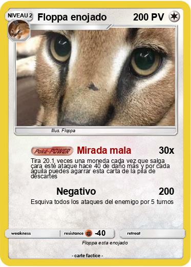 Pokemon Floppa enojado