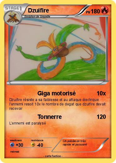 Pokemon Dzuifire