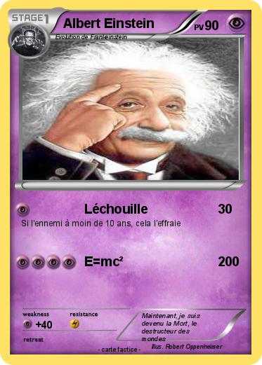 Pokemon Albert Einstein