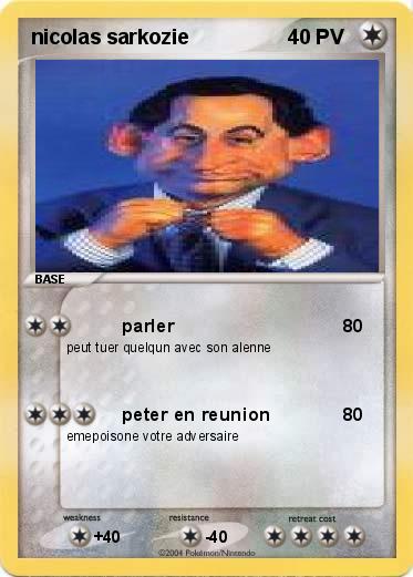 Pokemon nicolas sarkozie