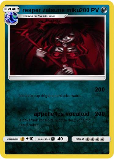 Pokemon reaper zatsune miku