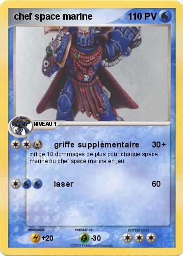 Pokemon chef space marine