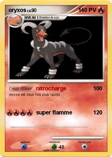 Pokemon oryxos
