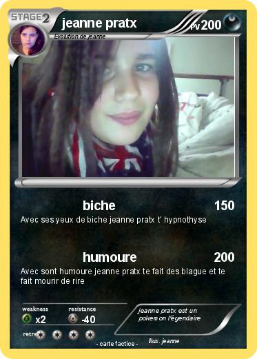 Pokemon jeanne pratx