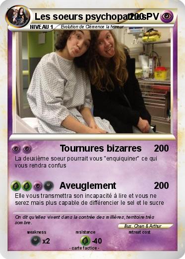 Pokemon Les soeurs psychopathes