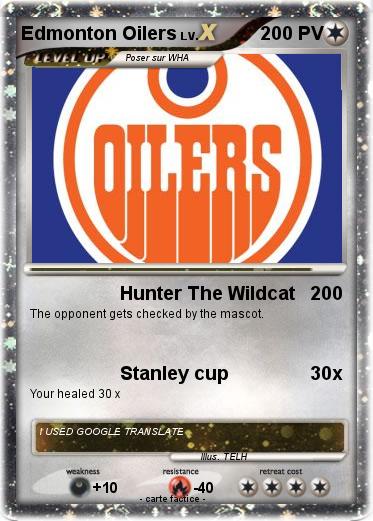 Pokemon Edmonton Oilers