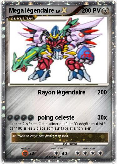 Pokemon Mega légendaire