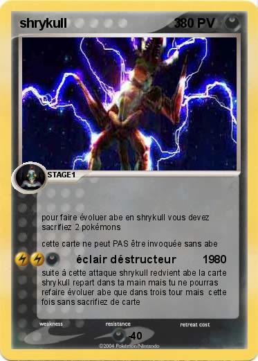 Pokemon shrykull                              3