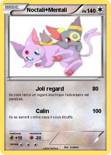 Pokemon Noctali+Mentali