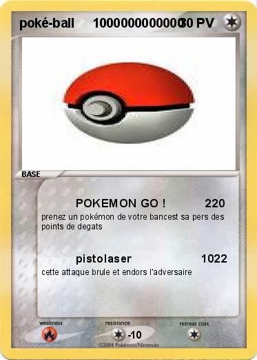 Pokemon poké-ball     1000000000000