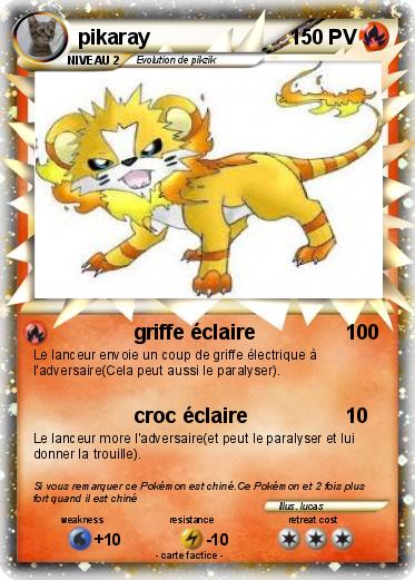 Pokemon pikaray