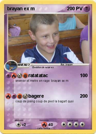 Pokemon brayan ex m