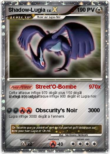 Pokemon Shadow-Lugia
