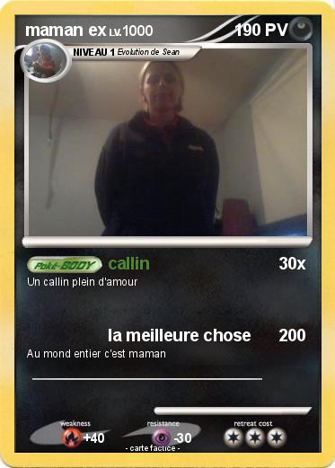 Pokemon maman ex