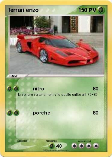Pokemon ferrari enzo