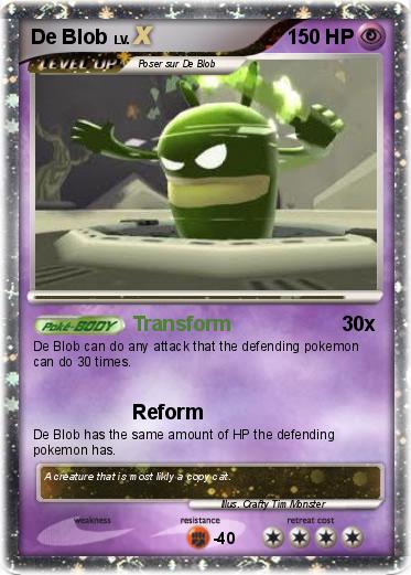 Pokemon De Blob
