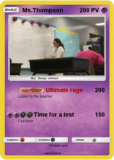 Pokemon Ms.Thompson