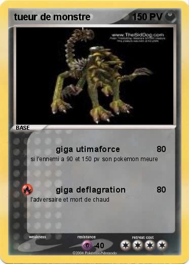 Pokemon tueur de monstre