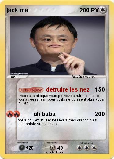 Pokemon jack ma