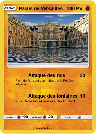 Pokemon Palais de Versailles