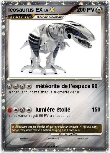 Pokemon leosaurus EX