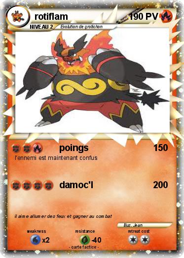 Pokemon rotiflam