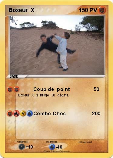Pokemon Boxeur  X