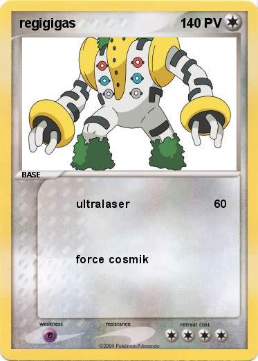 Pokemon regigigas