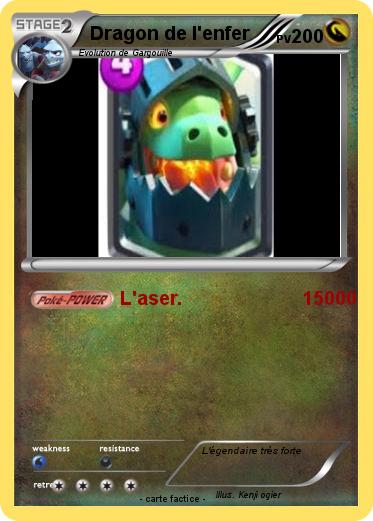 Pokemon Dragon de l'enfer