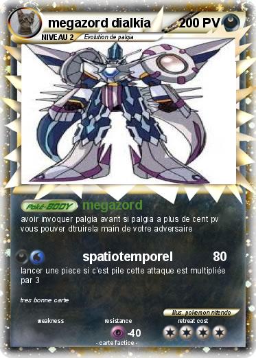 Pokemon megazord dialkia