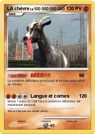 Pokemon LA chèvre