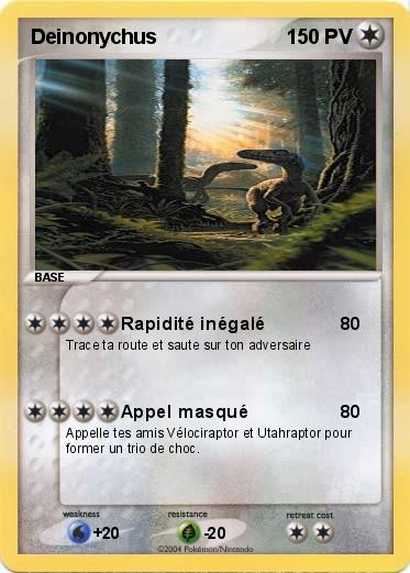 Pokemon Deinonychus