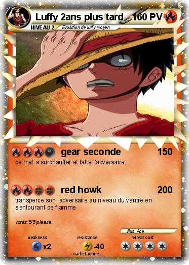 Pokemon Luffy 2ans plus tard