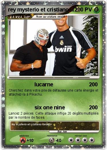 Pokemon rey mysterio et cristiano