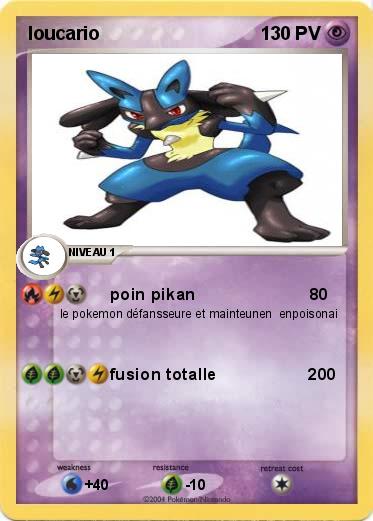 Pokemon loucario