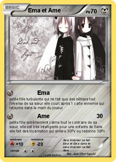 Pokemon Ema et Ame