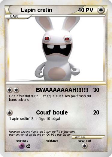 Pokemon Lapin cretin