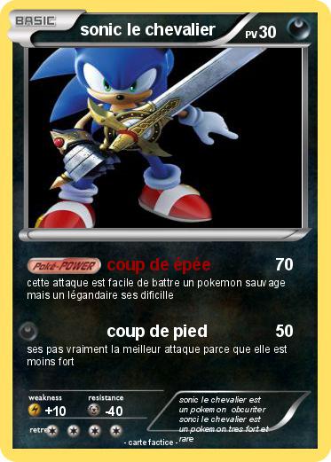 Pokemon sonic le chevalier