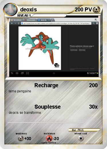Pokemon deoxis
