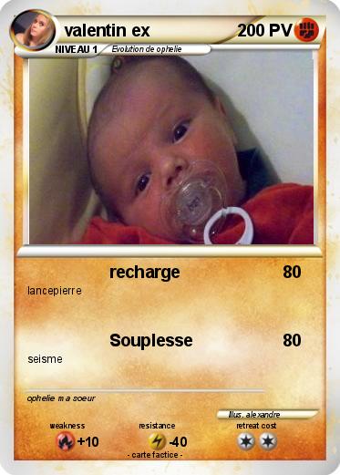 Pokemon valentin ex