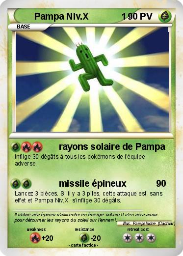 Pokemon Pampa Niv.X             1