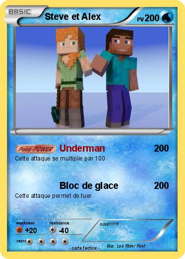Pokemon Steve et Alex