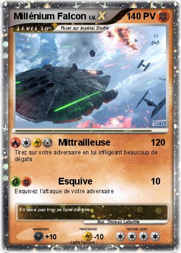 Pokemon Millénium Falcon