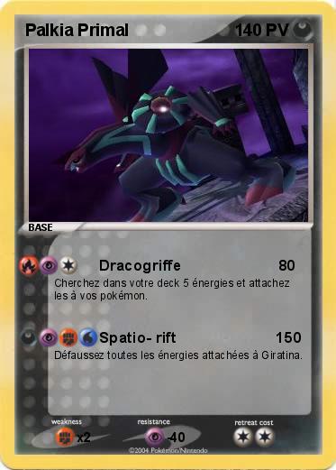 Pokemon Palkia Primal