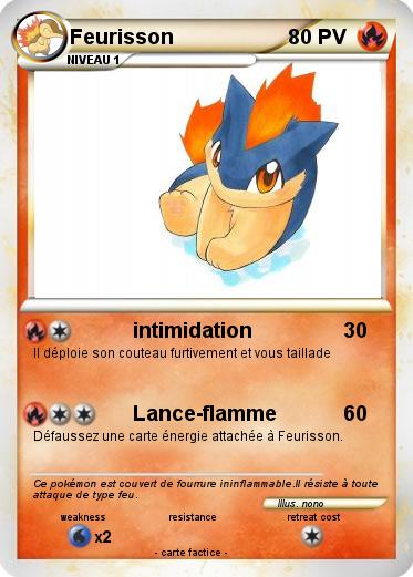 Pokemon Feurisson