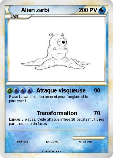 Pokemon Alien zarbi