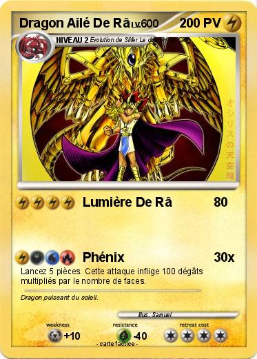 Pokemon Dragon Ailé De Râ