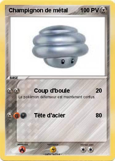 Pokemon Champignon de métal