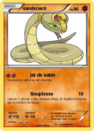 Pokemon sandsnack