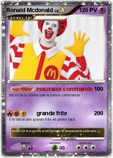 Pokemon Ronald Mcdonald
